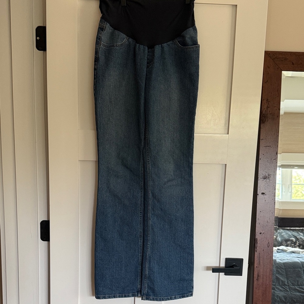 Motherhood Maternity Classic Blue Women’s Denim Jeans Bootcut - Size Small